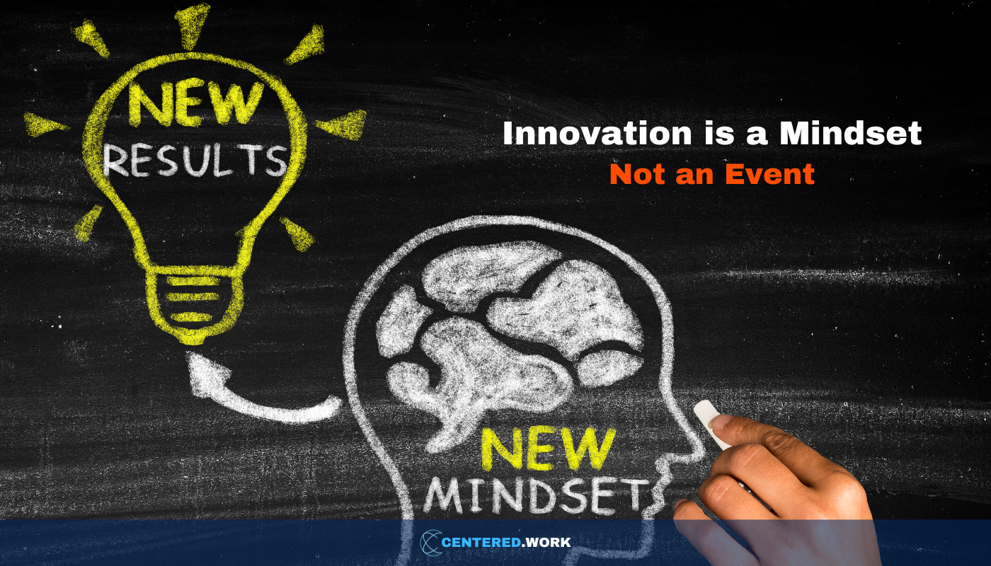 Innovation Is a Mindset, Not an Event